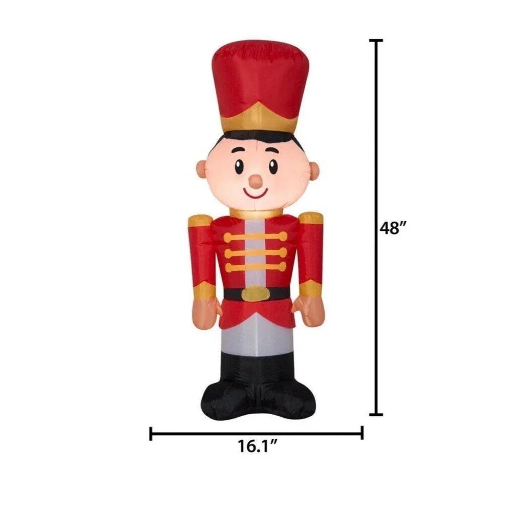 4ft Toy Soldier Holiday Airblown Inflatable